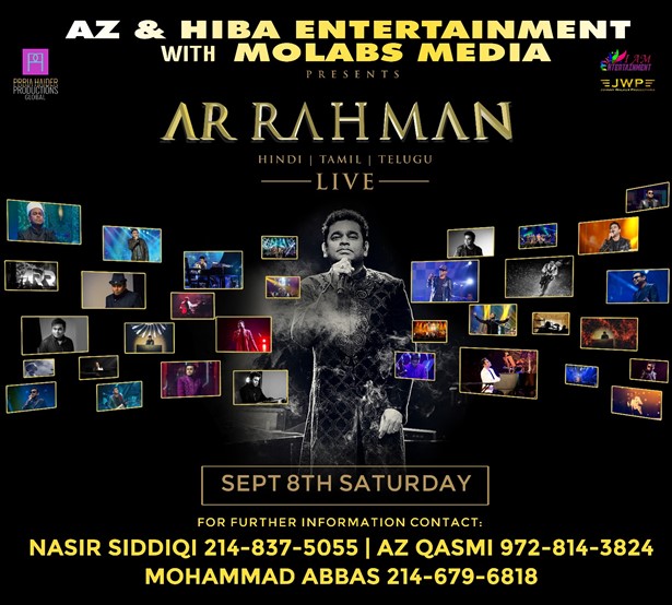 AR Rahman Live in Concert Curtis Culwell Center